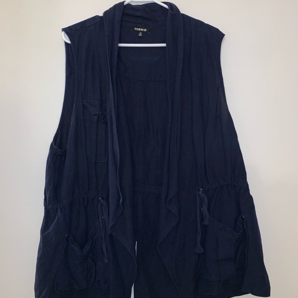 Navy Blue Vest